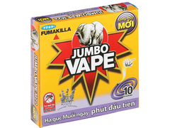 10 khoanh nhang muỗi Jumbo Vape M22 hương lavender 120g