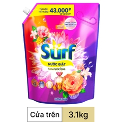 Nước giặt Surf nước hoa hương phấn túi 3.1kg