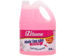 Nước lau sàn IZI HOME hương hoa lily can 3.8 lít
