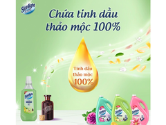 Nước lau sàn Sunlight bioshield hương chanh yuzu và sả chai 1kg