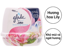 (Quà tặng) Sáp thơm Glade Hương hoa lily 180g