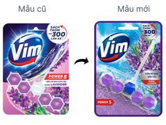 Viên treo bồn cầu VIM Power 5 hương hoa oải hương 50g