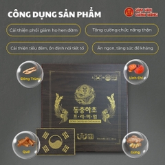 Nước đông trùng hạ thảo cao cấp (Dong Chung Ha Cho Premium) 30ml*60gói/hộp