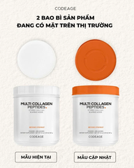 Multi Collagen Peptide Bổ sung collagen hỗ trợ đẹp da, tóc, móng CODEAGE H/567gr