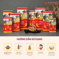 Hồng sâm củ khô 6 năm tuổi (Korean Red Ginseng 6Y 10 Root) 300g/hộp