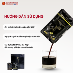 Nước hắc sâm Hàn Quốc (Ginssen Black Ginseng Jin Sunsu) 60ml*30gói/hộp