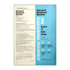 HBR ON - Quản lý bản thân