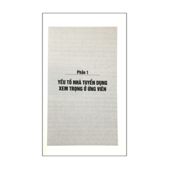 Những yếu tố nhà tuyển dụng quan tâm