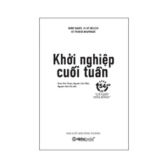 Khởi nghiệp cuối tuần
