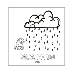 Tô màu cùng mèo thông thái - Bốn mùa