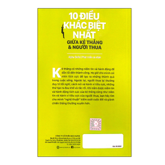10 điều khác biệt nhất giữa kẻ thắng & người thua