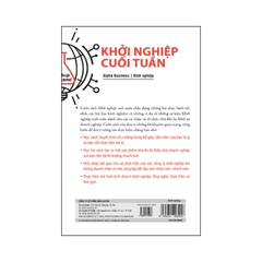 Khởi nghiệp cuối tuần