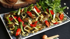 Lươn xào sả ớt