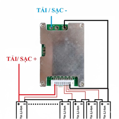 Mạch Pin 10S 80A Đa Năng Bảo Vệ Sạc Xả Hệ Li-Ion 36V 42V Hạ Hệ Từ 2S Đến 10S - VĨ GIA SHOP