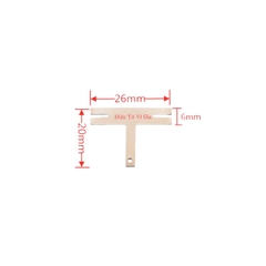 500g Kẽm Hình Chữ T Hàn Cell Pin 18650 Dày 0.18mm Mã ZY-L-008 Mạ Niken Cao Cấp Chịu Tải Lớn - Vĩ Gia Shop