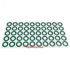 Miếng Dán Bảo Vệ Cực Dương Pin 21700 Cách Điện Chống Chập Khối Pin (1 Tờ 50 Miếng) - Vĩ Gia Shop