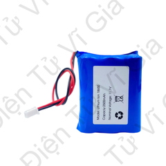 Pin Sạc 12V 2500mAh 3S Mạch Bảo Vệ 20A Jack XH 2.54mm - Vĩ Gia Shop