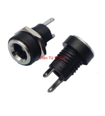 Jack Cái DC-022B Chuẩn 5.5mm x 2.1mm Kèm Đai Ốc Cao Cấp - Vĩ Gia Shop
