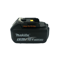Pin Makita 18V 5Ah Nhận Sạc Zin Chính Hãng - Pin Đóng Dòng Xả Cao 50A Mạch To