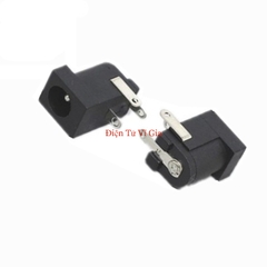 Jack Nguồn DC-005 Kích Thước 5.5mm x 2.1mm Đầu Cái 3 Chân Hàn Mạch - Vĩ Gia Shop