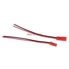 Cặp Jack Nối JST 2P Đực - Cái Dây 22AWG (20cm / 30cm) - VĨ GIA SHOP