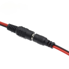 Jack Nối DC Cặp Đực - Cái 5.5mm x 2.1mm Dây Dài 20cm - Vĩ Gia Shop