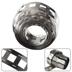 Kẽm Đôi Hàn Cell Pin 18650 Bản 25.5mm và 27mm - Vĩ Gia Shop