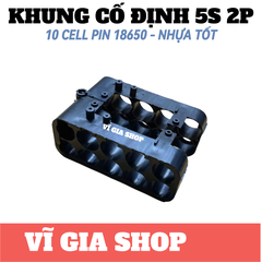 Khung Nhựa Cố Định Pin Makita 10 - 15 Cell 18650 Nhựa ABS - Vĩ Gia Shop