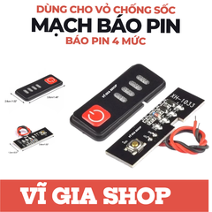 Mạch Báo Pin 5S 18V - 21V XH-1033 Cho Vỏ Makita Chống Sốc