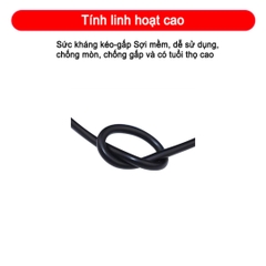 Dây Điện AWG Silicon Chịu Nhiệt Chống Cháy 16AWG 18AWG 24AWG - Vĩ Gia Shop