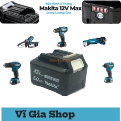 Pin Makita 12V Max Dung lượng 5000mAh - Sử dụng sạc Makita hãng Bảo Hành 6 tháng