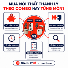 Mua Nội Thất Thanh Lý Theo Combo Hay Chọn Từng Món?