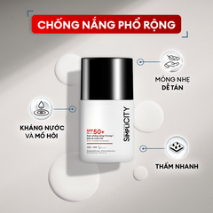Kem chống nắng 3 trong 1 bảo vệ vượt trội Invisible Sunscreen 20ml SPF 50+ PA++++