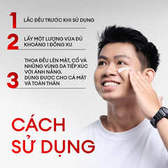 Kem chống nắng 3 trong 1 bảo vệ vượt trội Invisible Sunscreen 20ml SPF 50+ PA++++