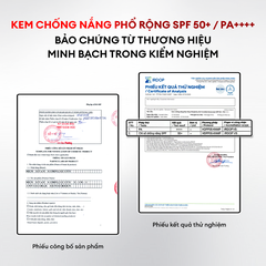 Kem chống nắng 3 trong 1 bảo vệ vượt trội Invisible Sunscreen 80ml với SPF 50+ PA++++