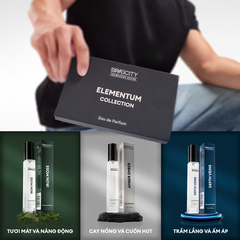 Set quà tặng ELEMENTUM, nước hoa nam cao cấp Elementum collection