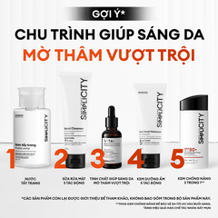 Combo mờ thâm sáng da tiêu chuẩn Brightening Trio