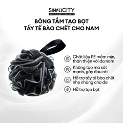Bông tắm cao cấp Men Stay Simplicity