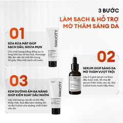 Combo mờ thâm sáng da tiêu chuẩn Brightening Trio