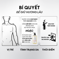Nước hoa cao cấp Men Stay Simplicity Amber Ember/Iron Moss/Depth Veins Eau De Parfum 9ml