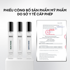 Nước hoa cao cấp Men Stay Simplicity Amber Ember/Iron Moss/Depth Veins Eau De Parfum 9ml