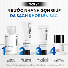 Combo chăm sóc da làm sạch bảo vệ toàn diện Starter Duo: Sữa rửa mặt x Kem dưỡng ẩm