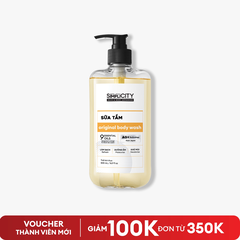 Sữa tắm sạch khuẩn, khử mùi công nghệ Ion Bạc hương tinh dầu thiên nhiên