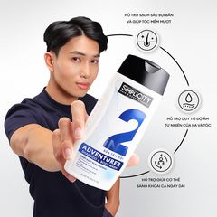 Sữa tắm gội 2 in 1 giúp tóc mềm mượt, chắc khỏe 250ml