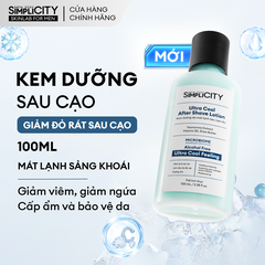 Kem dưỡng sau cạo râu mát lạnh Ultra Cool After Shave Lotion 100ml