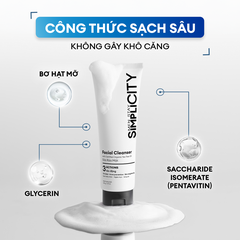 Combo Acne Duo giảm mụn sưng viêm: Sữa rửa mặt 100g và Serum Calm 30ml