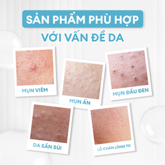 Serum Calm giảm mụn kiềm dầu BHA + Phức hợp thảo mộc 30ml
