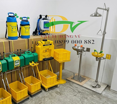 Thiết Bị Tắm Và Rửa Mắt Khẩn Cấp