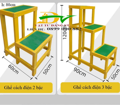 Ghế cách điện 3 tầng