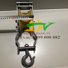 Puly kéo cáp bánh nhựa 150x75mm